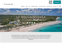 Tablet Screenshot of labougainvillea.com